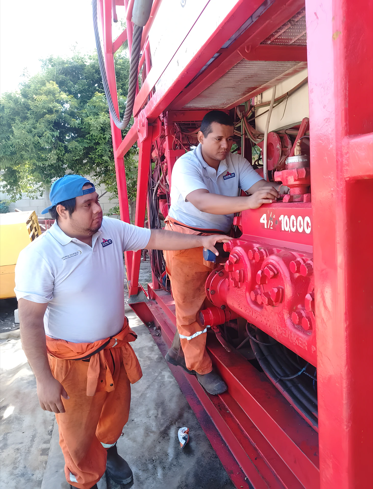 Mantenimiento de bomba de alta presión